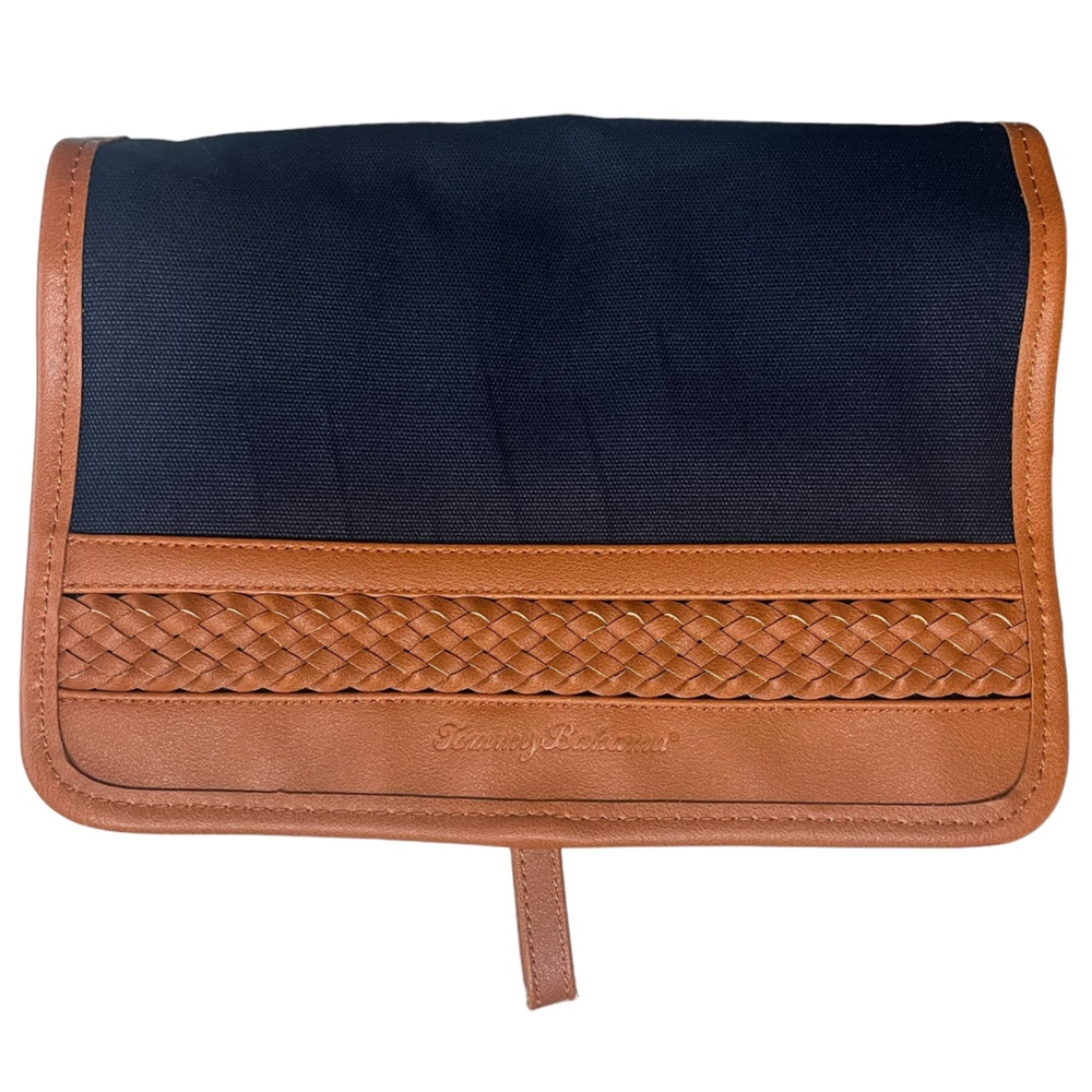 NWT Tommy Bahama Navy Blue Travel Kit/ Toiletry Bag